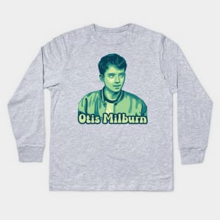 Sex Education - Green Otis Milburn Kids Long Sleeve T-Shirt